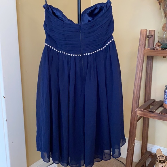 Blue Dress with Sequins - Picture 4 of 4